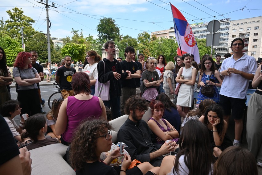 Filološki fakultet protest