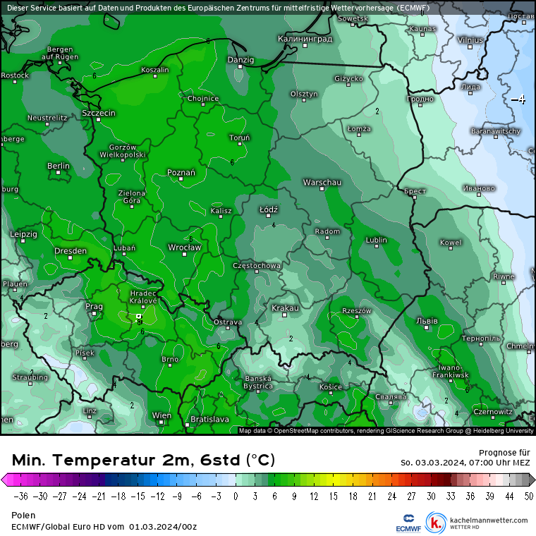 W niedzielę nad ranem lokalnie temperatura spadnie niemal do 0 st. C