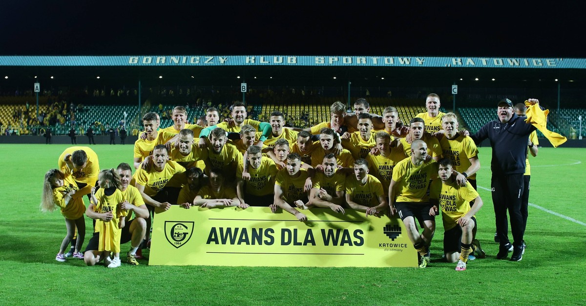 GKS Katowice wraca po dwóch latach do 1. ligi Dziennik.pl