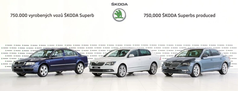 Skoda Superb - trzy generacje