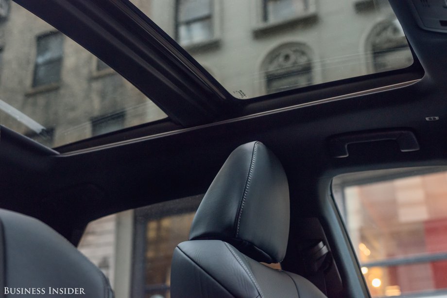 Ah, but that panoramic moon roof is glorious for those seated in the back!