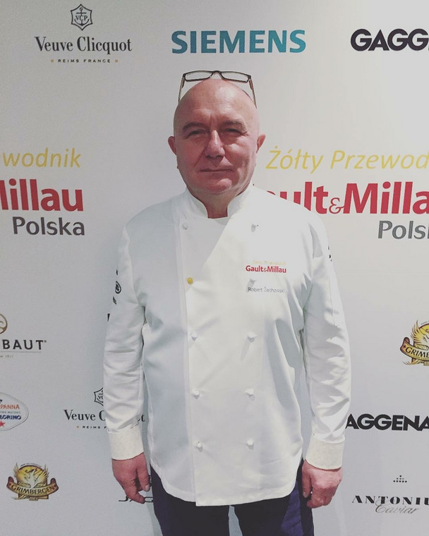 Robert Żechowski - gala Gault&Millau 2019 r. 