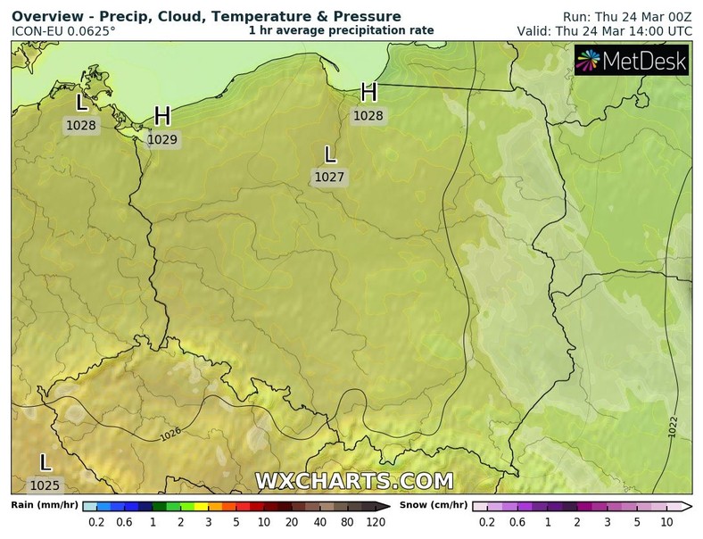 Czwartek w całej Polsce zapowiada się pogodnie