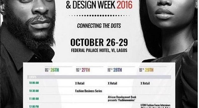 Heineken Lagos Fashion & Design Week 2016 Schedule