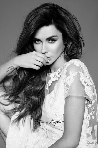 Natalia Siwiec w kampanii Sylwii Majdan jesień/zima 2016/2017