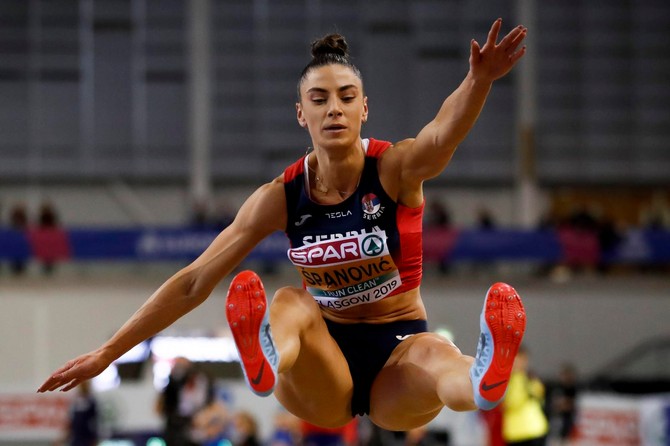 Ivana Španović u Glazgovu