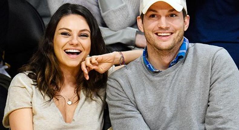 Mila Kunis and Aston Kutcher