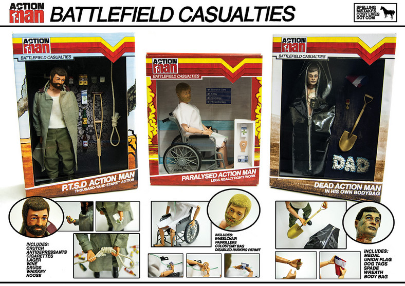 Żołnierze po wojnie - kontrowersyjne zabawki