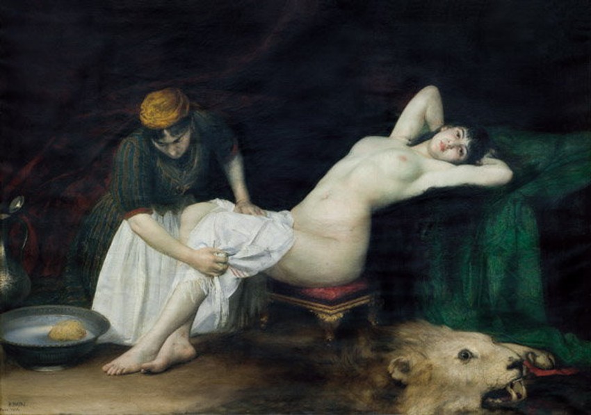 Vlaho Bukovac, „Velika Iza“, 1882.