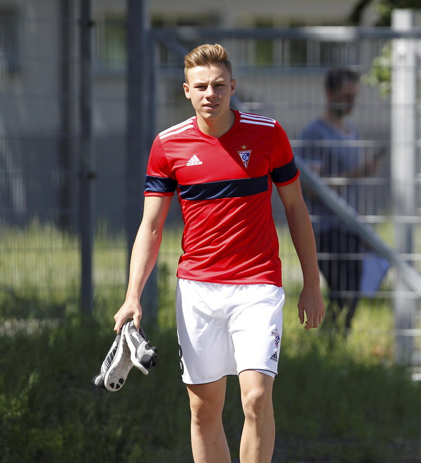 Pilka nozna. Lotto Ekstraklasa. Gornik Zabrze. Trening. 21.06.2017