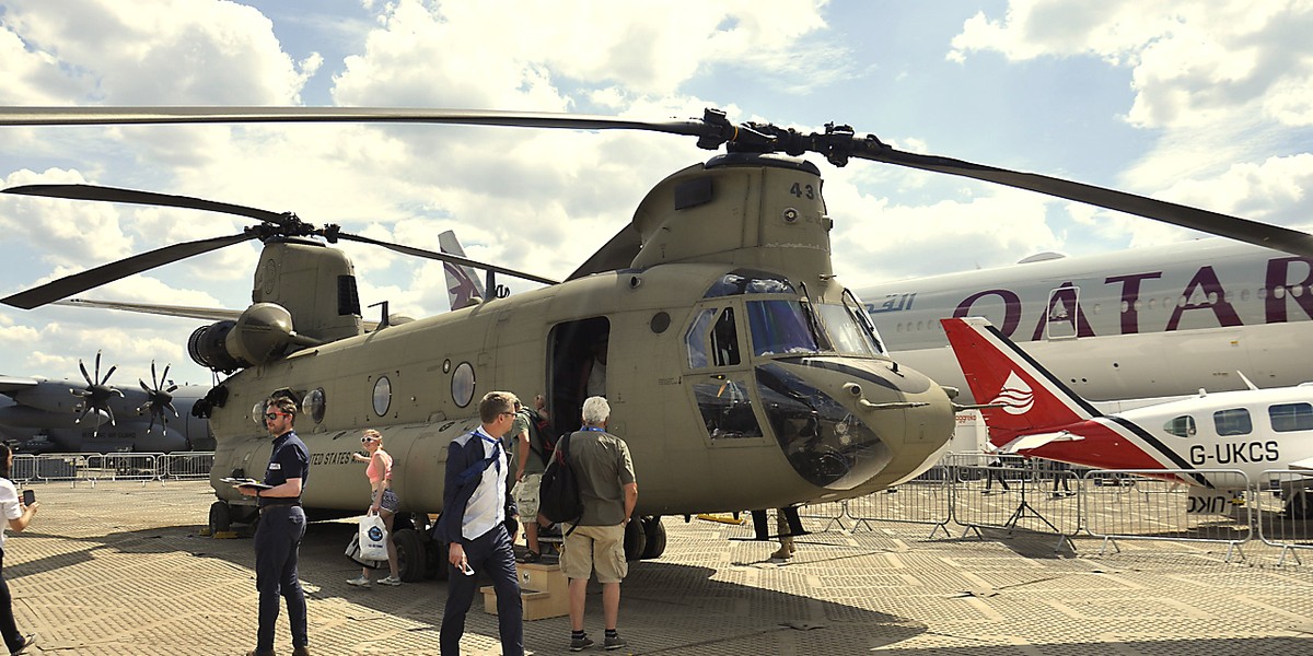 Chinook - śmigłowiec U.S. Army