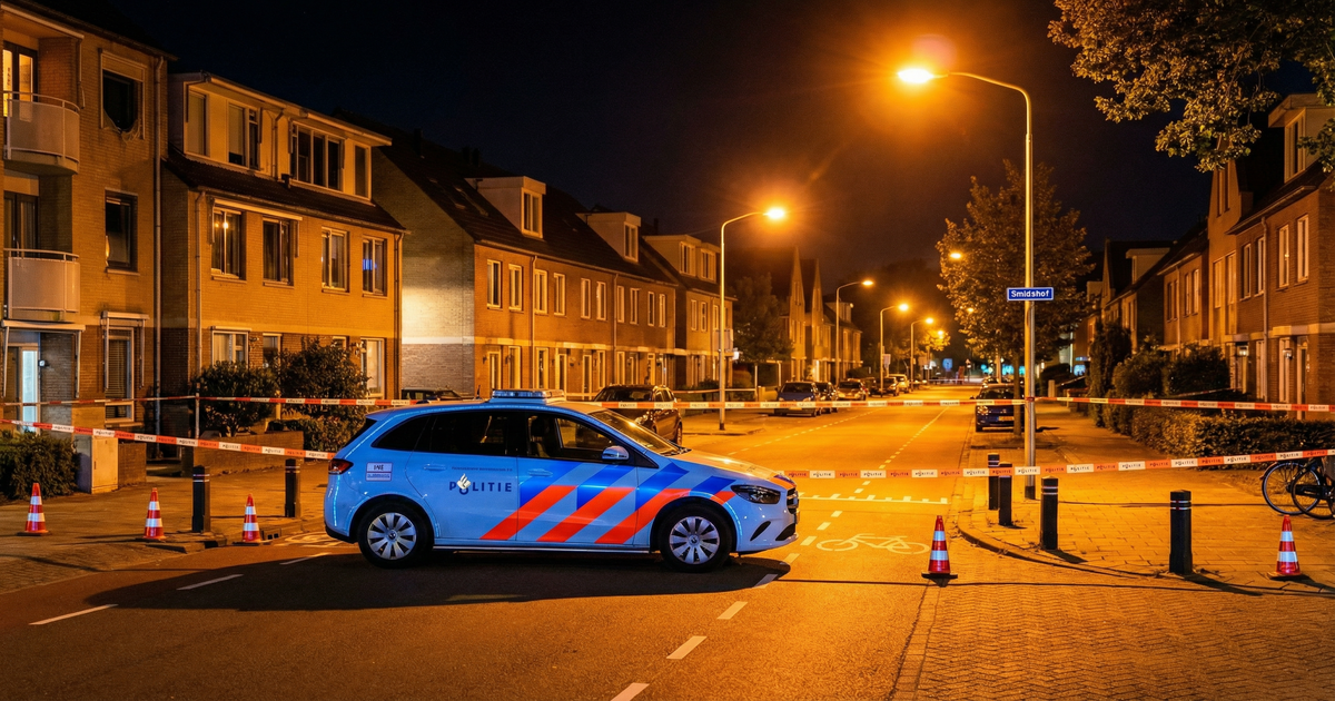 Politie vindt drie verlaten autowrakken verspreid over honderden meters in Tilburg