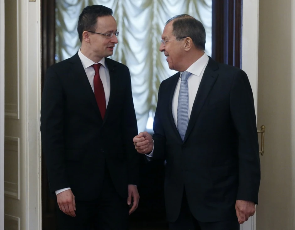Peter Sijarto i Sergej Lavrov (arhiva)