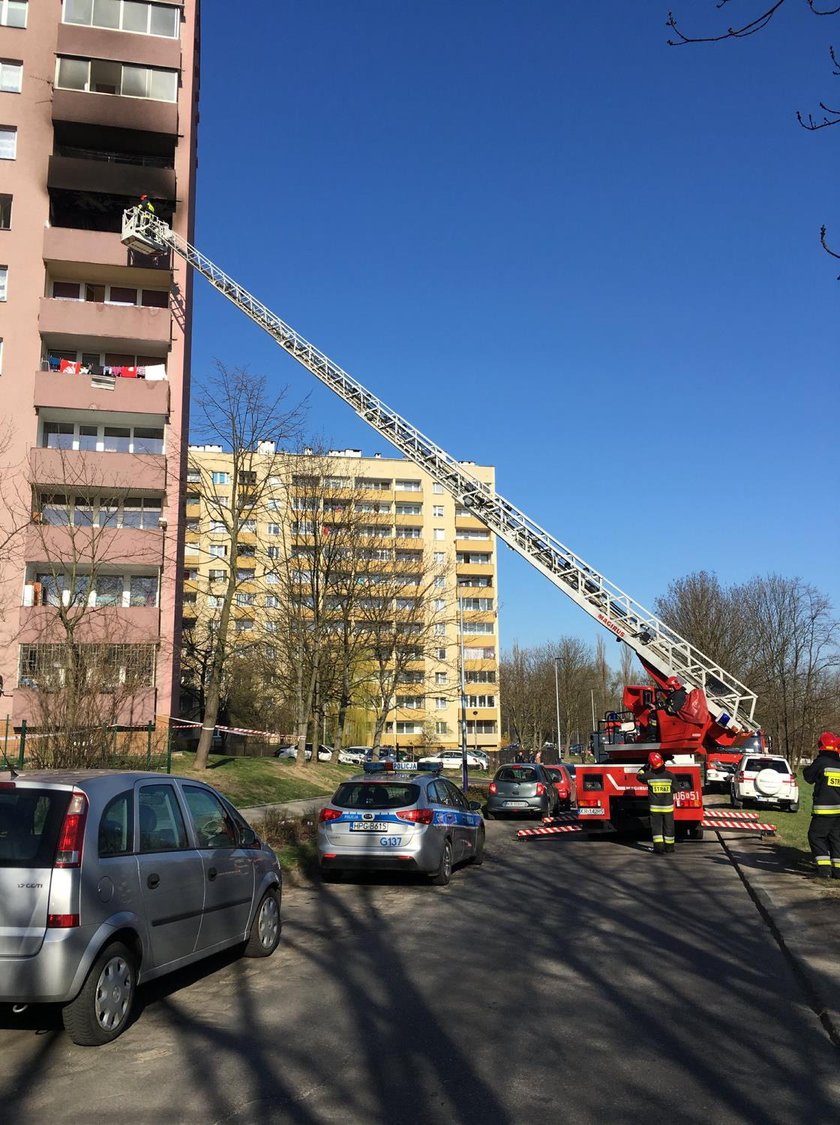 Kraków. Pożar na Jerzmanowskiego. Bliscy Sandry proszą o pomoc