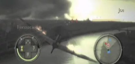 Screen z gry "Blazing Angels: Squadrons of WWII" (wersja na WII)