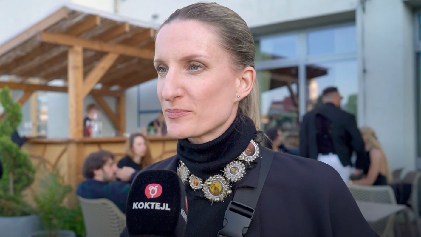 Moderátorka Adela Vinczeová.