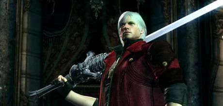 Screen z gry "Devil May Cry 4"