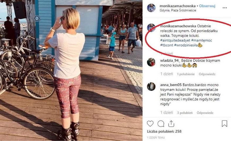 Monika Zamachowska jeszcze niedawno posługiwała się na Instagramie nazwiskiem trzeciego męża