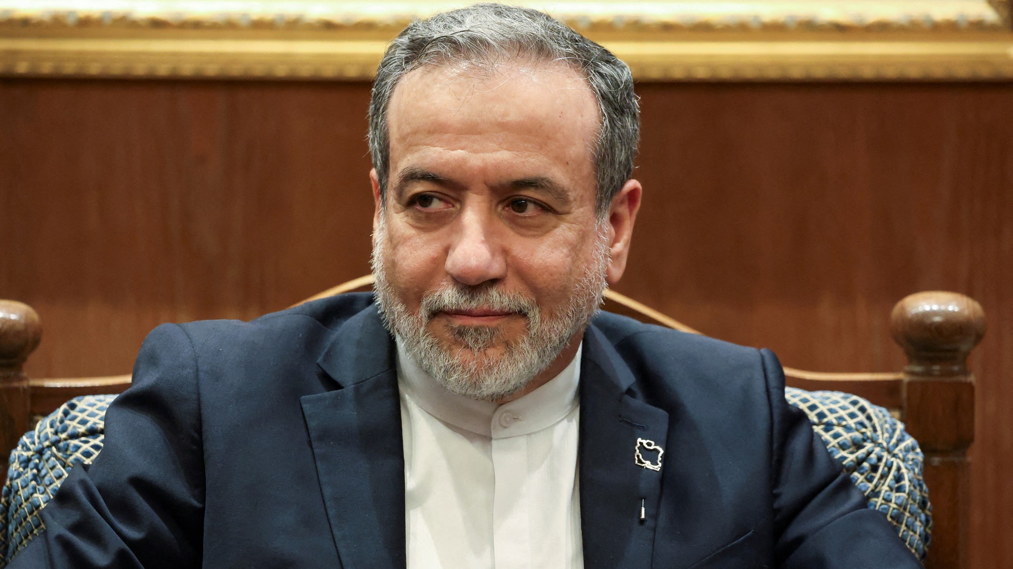 Iránsky minister zahraničných vecí Abbás Arákčí.