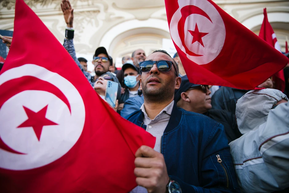 Protest u Tunisu