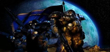 Screen z gry "Starcraft"