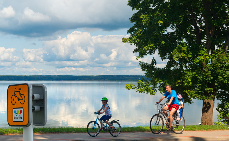 Mazurski szlak rowerowy Green Velo