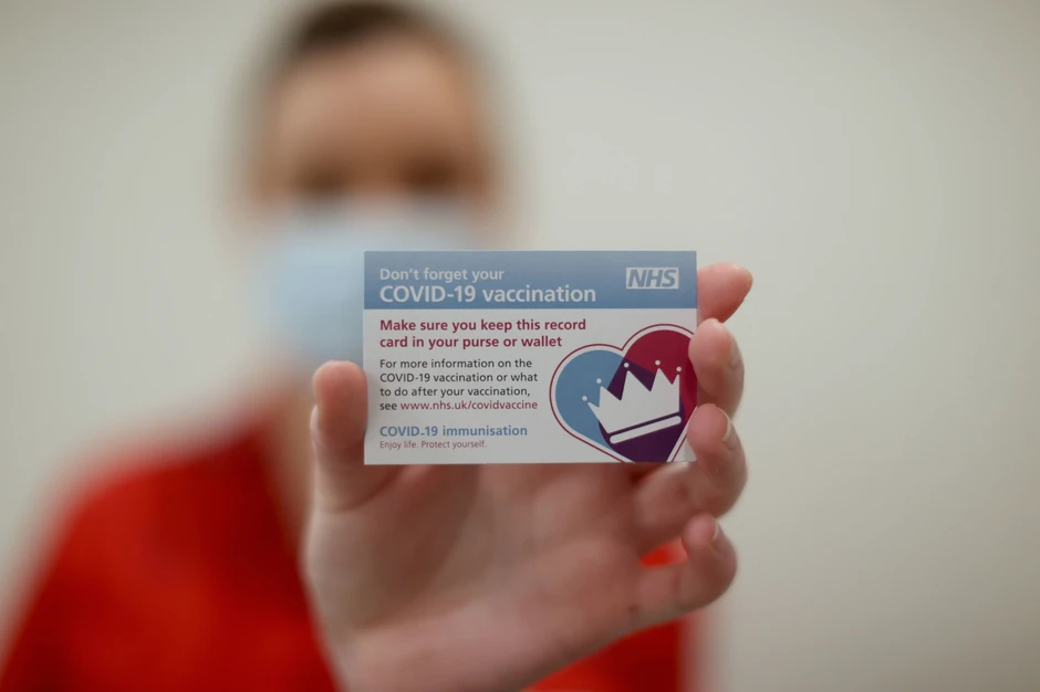 Kovid kartica Velike Britanije