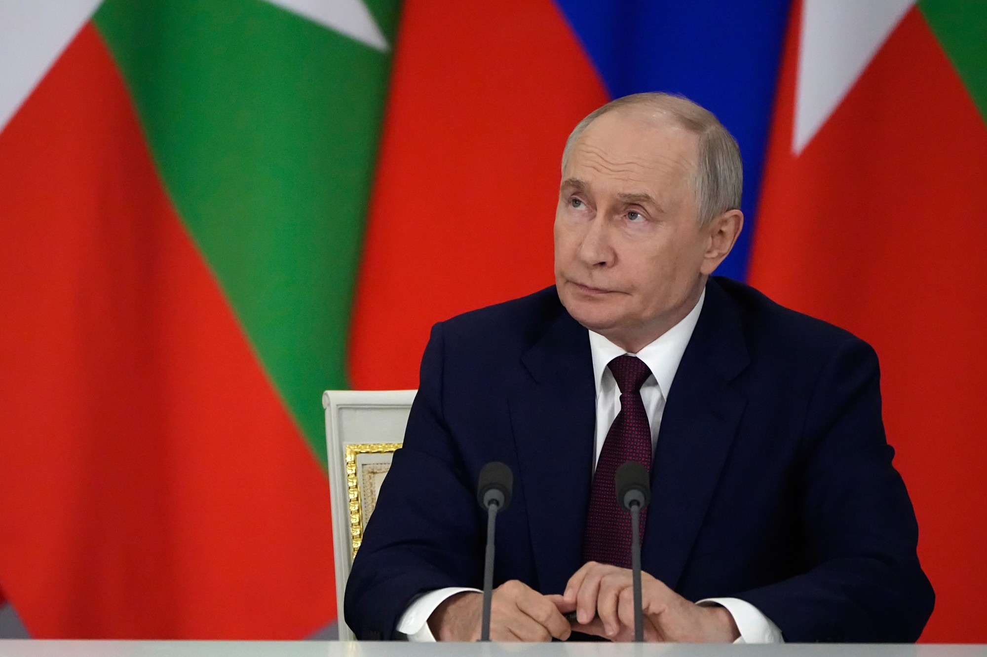 Ruský prezident Vladimir Putin. 