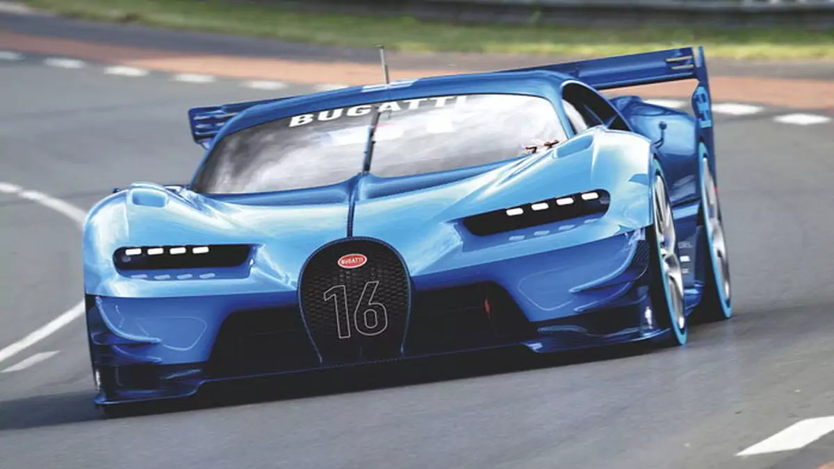 Bugatti Vision Gran Turismo - nielimitowane i niemal nierealne