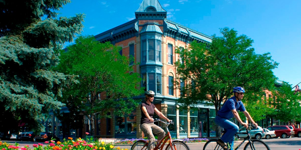 Fort Collins, Colorado, home to Colorado State University.