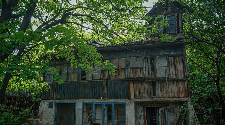 Budafok közelében található az elhagyatott boszorkányház Fotó : urbex