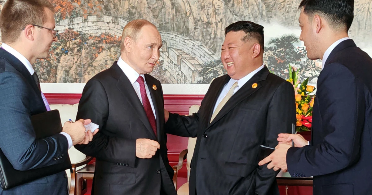 Putin złożył Kimowi życzenia noworoczne. Pochwalił "heroizm" koreańskich żołnierzy w Ukrainie