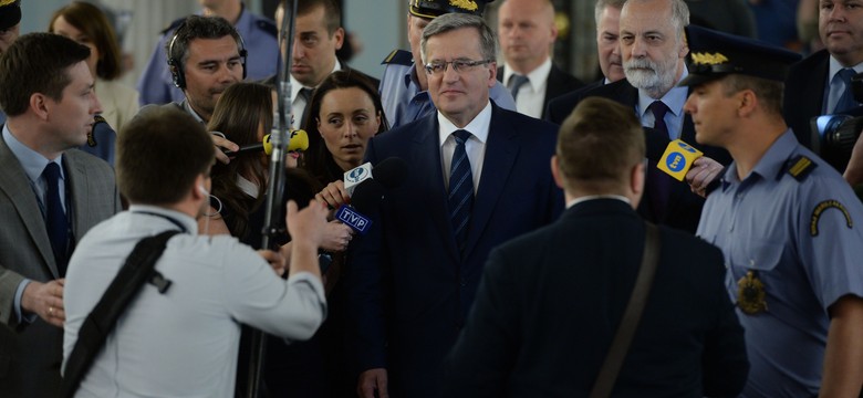 Komorowski do PSL: Raz się jest na wozie, raz pod wozem