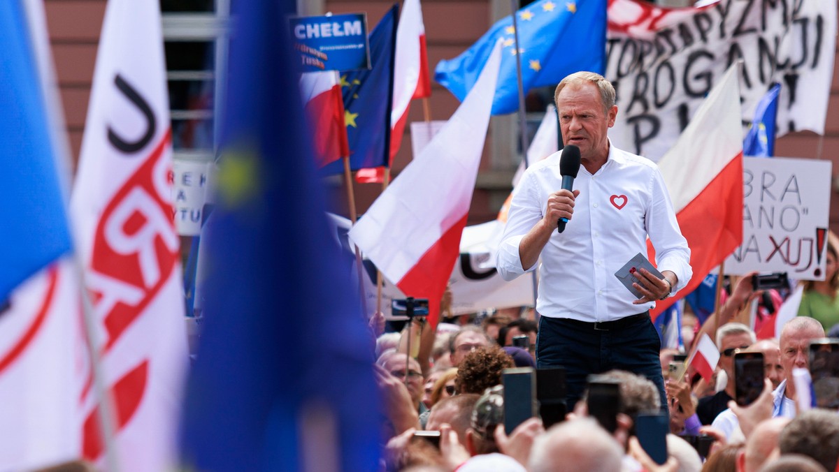 Ekspert zwraca uwagę na zmianę w narracji Tuska. "To było bardzo ciekawe"