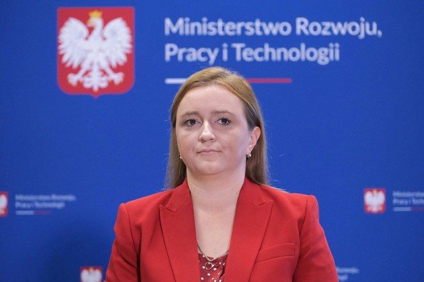 Wiceminister rozwoju, pracy i technologii Olga Semeniuk