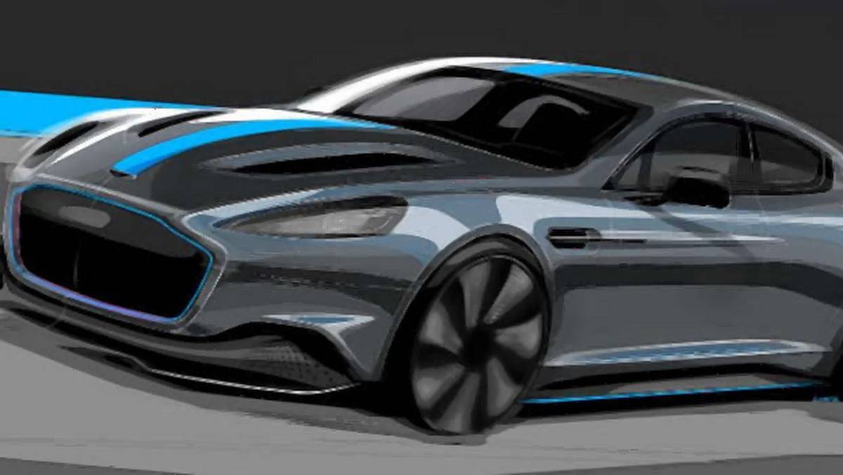Elektryczny Aston Martin RapidE trafi na linie produkcyjne