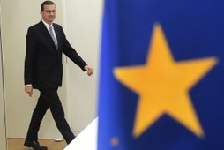 Mateusz Morawiecki na szczycie UE w Brukseli