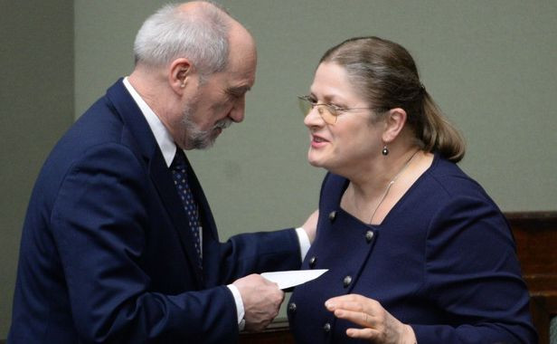 Antoni Macierewicz i Krystyna Pawłowicz