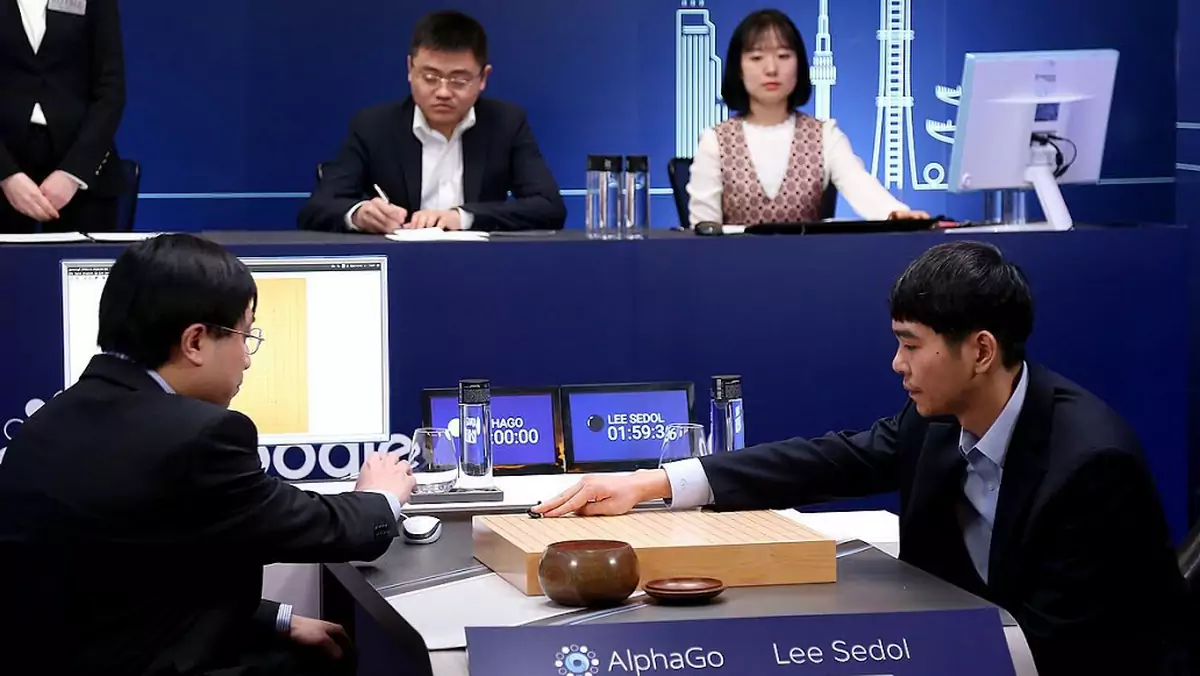 Mecz AlphaGO z Lee Sedolem 