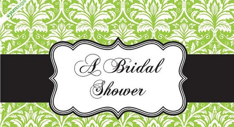 Bridal shower