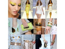 Gorączka złota - dodatki idealne do letnich pasteli