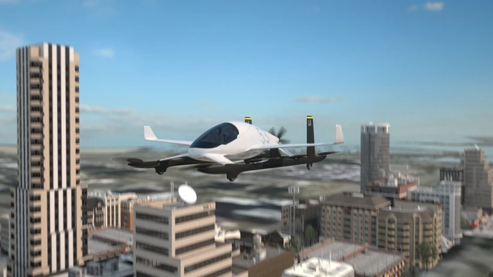 Podniebna taksówka  eVTOL