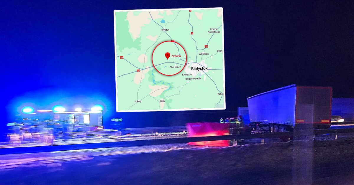 Koszmarny poranek pod Białymstokiem. Zablokowano drogę S8