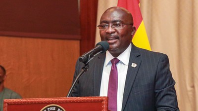 Ghana's Vice President,  Dr Mahamudu Bawumia