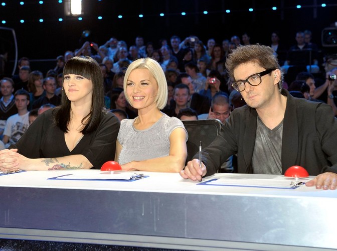 Jury 'Mam talent' - Agnieszka Chylińska, Małgorzata Foremniak i Kuba Wojewódzki