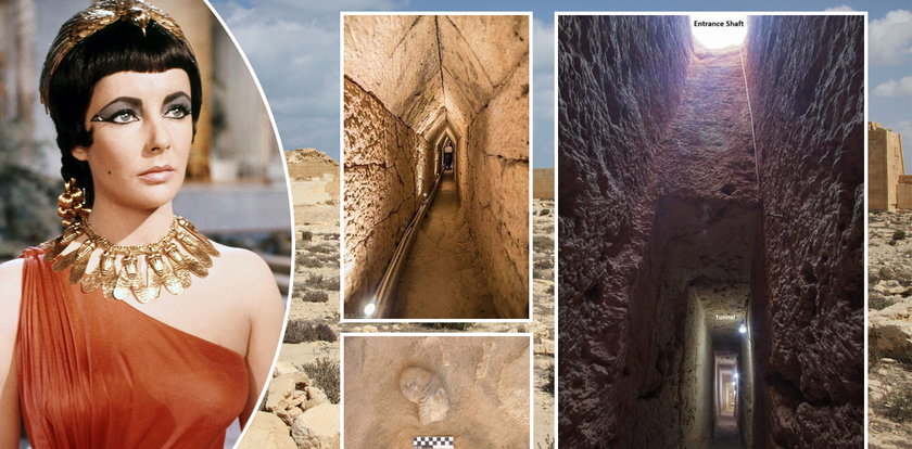Znaleźli tunel, który ma prowadzić do grobu Kleopatry. Jakie skarby tam czekają?