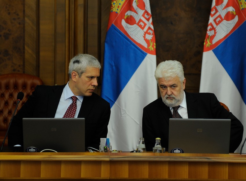 Boris Tadić i Mirko Cvetković