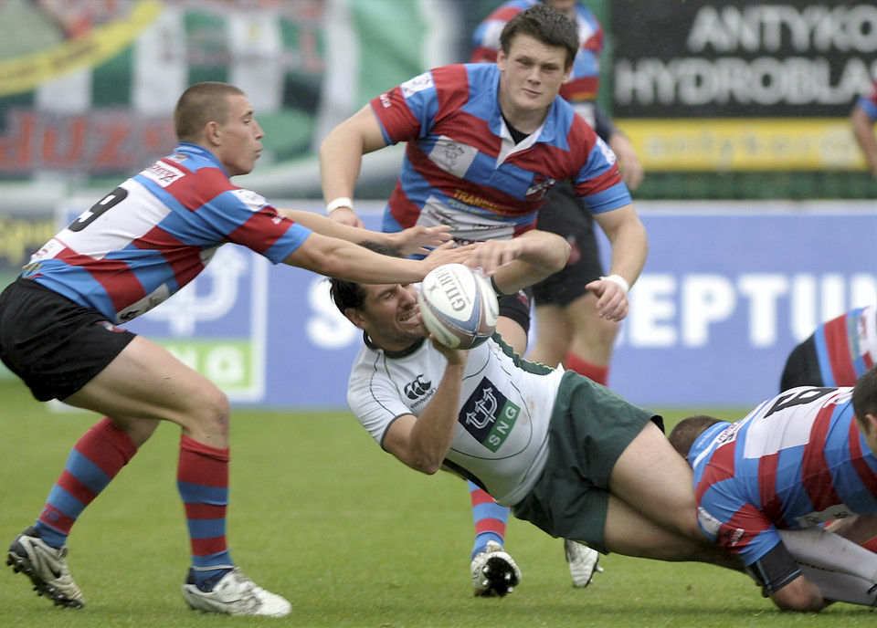 RUGBY LIGA POLSKA LECHIA GDAŃSK BUDOWLANI LUBLIN