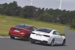 Audi RS5 kontra BMW M4 na torze - jeden prycha, drugi dymi