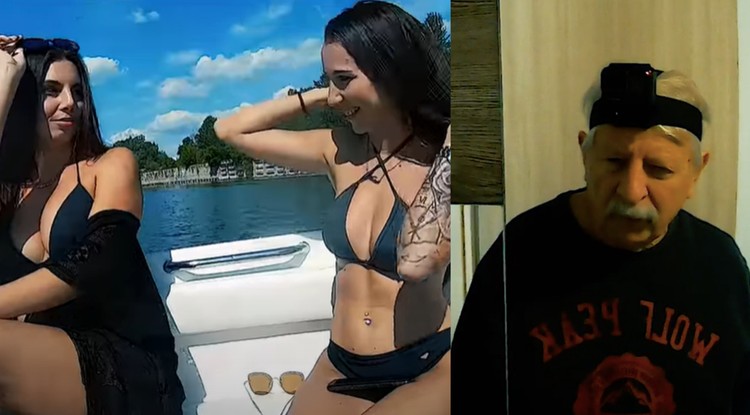 Vili bácsi technóra vereti bikinis csajokkal egy DJ klipjében